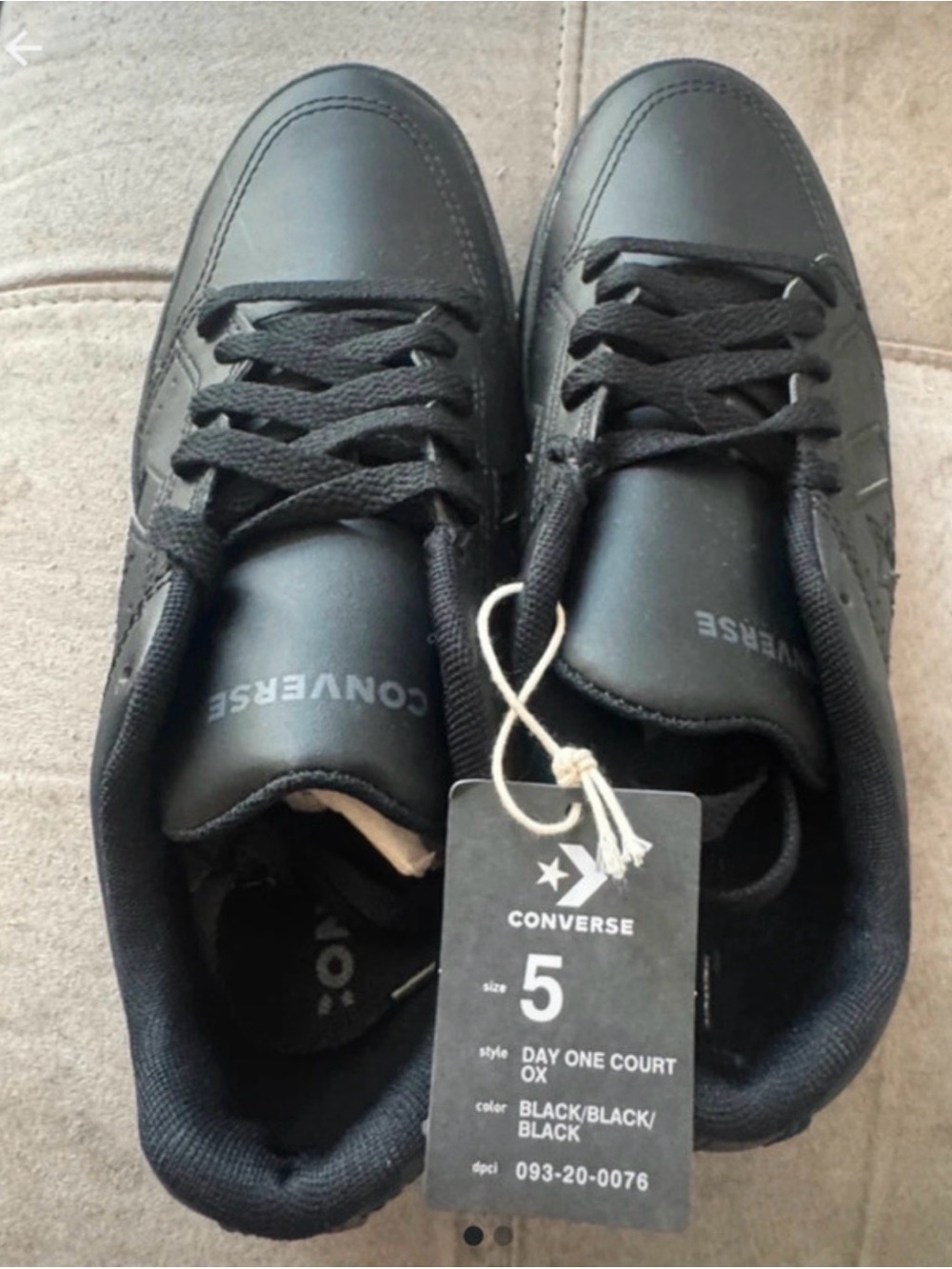 Converse Day One Court OX Men's Sneakers in Black